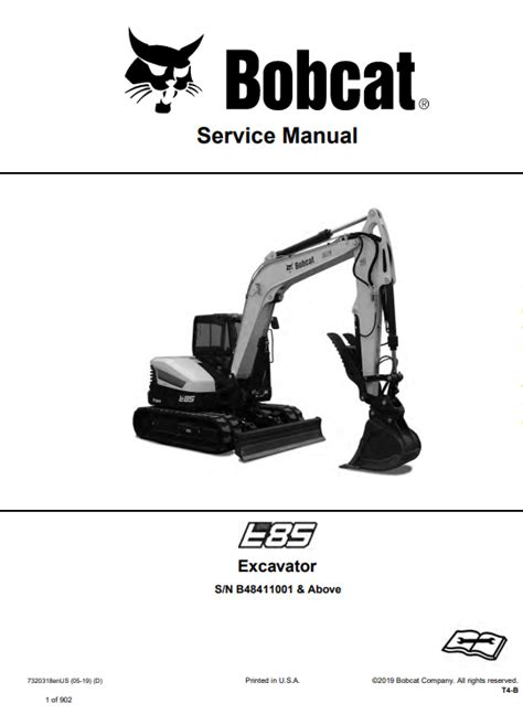 2016 e85 t4 bobcat compact excavator|bobcat e85 manual.